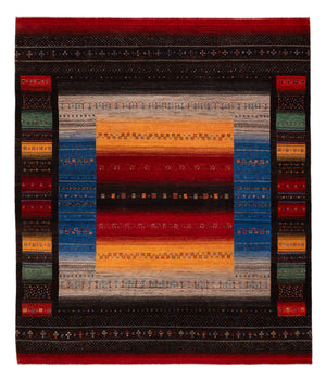 Gabbeh-tæppe - Loribaft Indus - 304 x 257 cm - flerfarvet