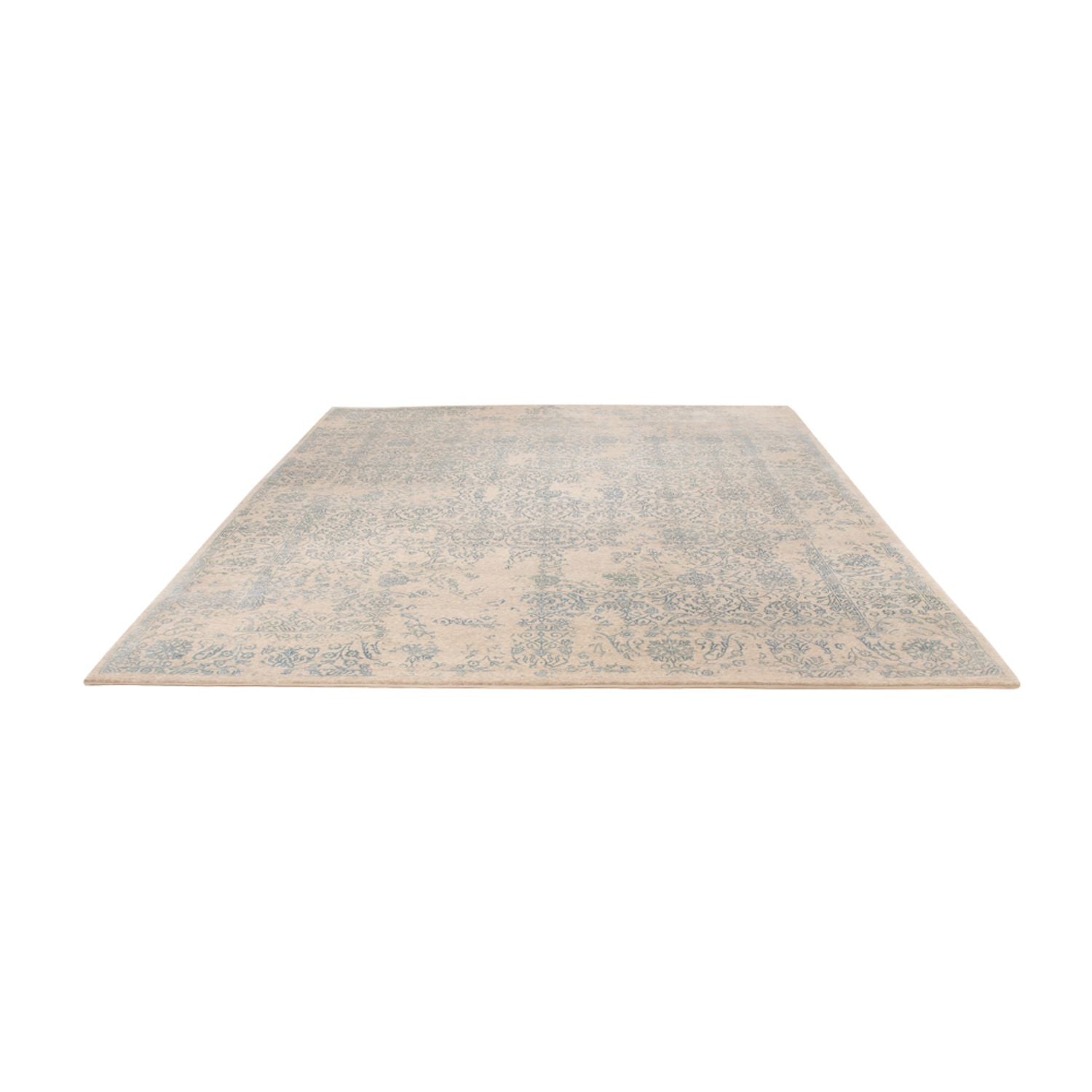 Designer tæppe - 289 x 241 cm - lyseblå