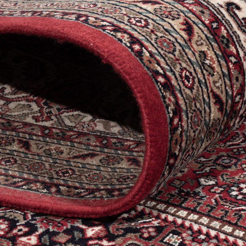 Orientalsk tæppe - Bijar - Indus - 304 x 251 cm - mørkerød