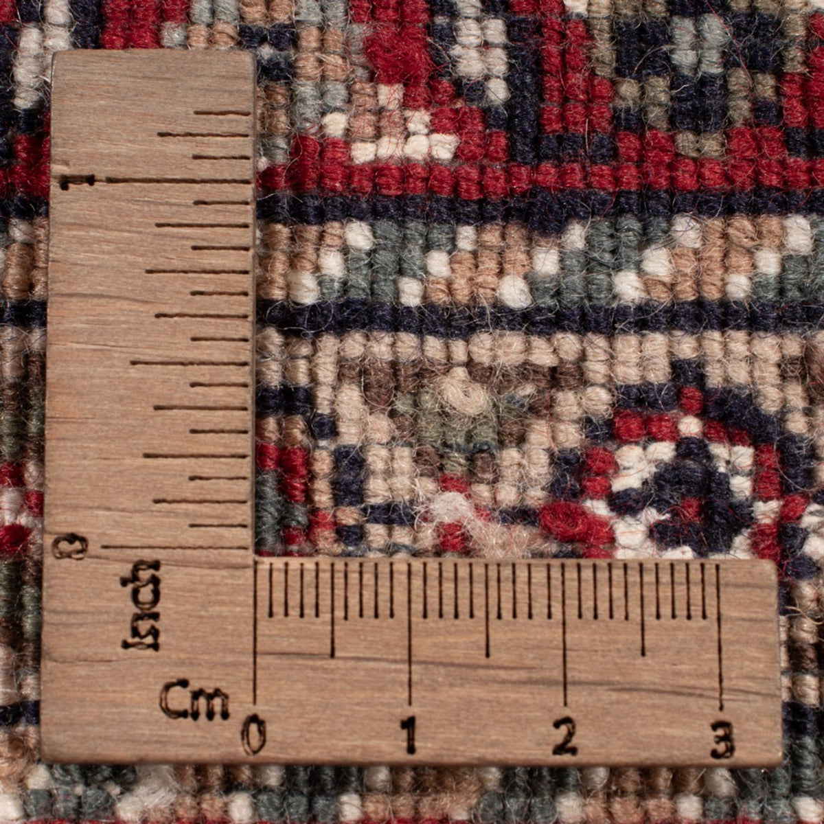 Orientalsk tæppe - Bijar - Indus - 305 x 198 cm - mørk kamel