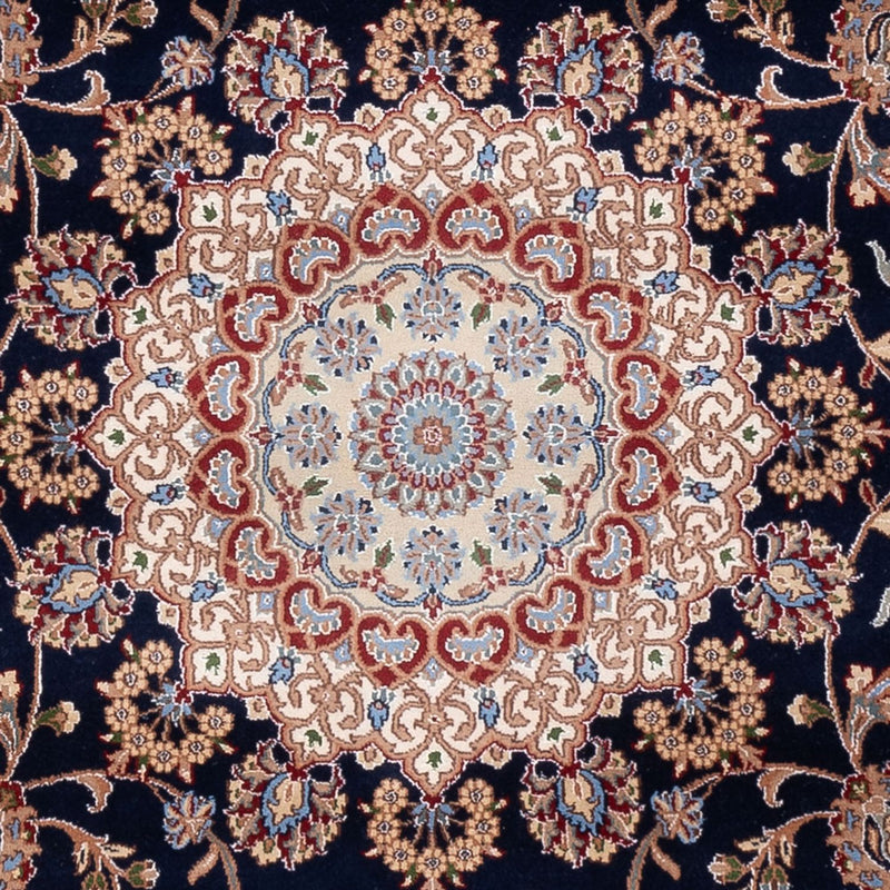 Orientalsk tæppe - Nain - Indus - 309 x 251 cm - mørkeblå