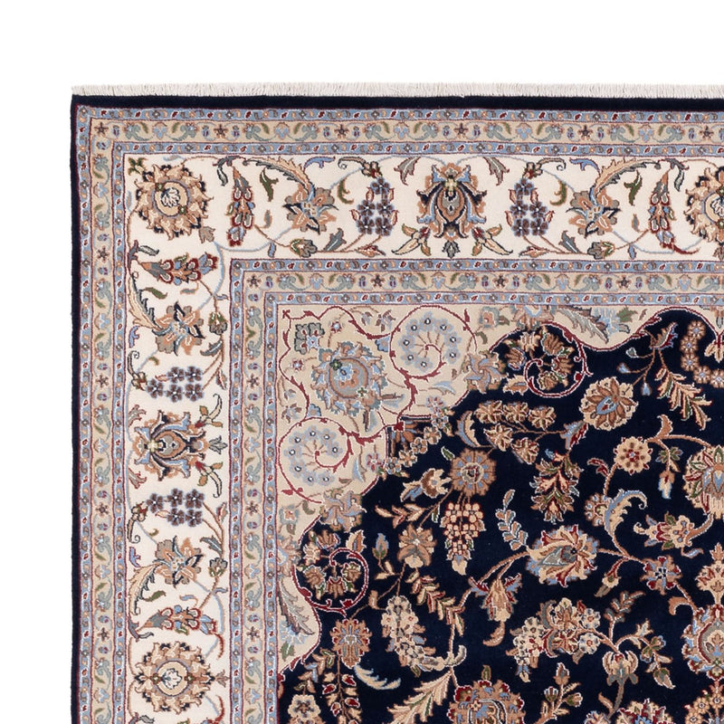 Orientalsk tæppe - Nain - Indus - 309 x 251 cm - mørkeblå