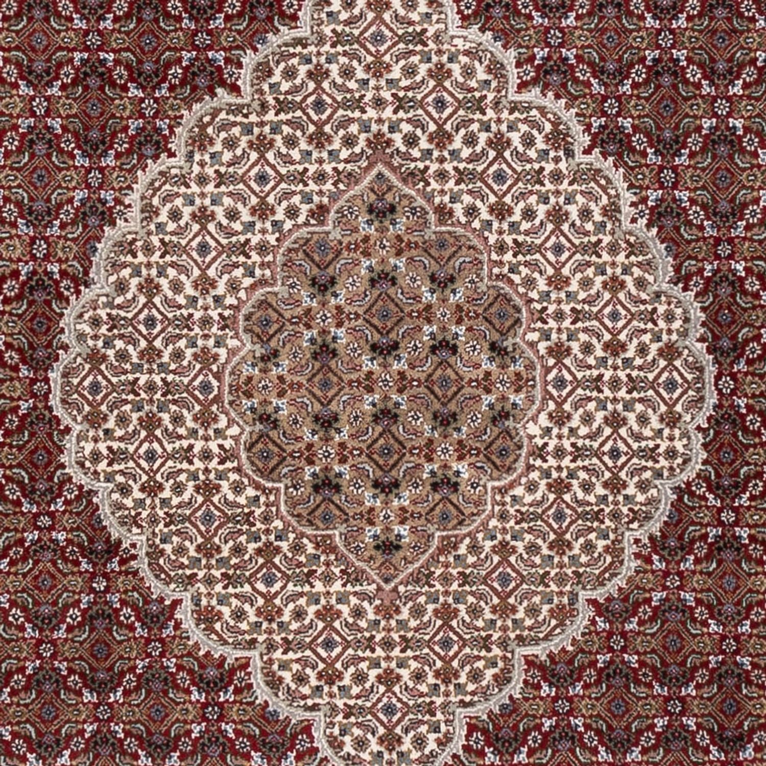 Orientalsk tæppe - Tabriz - 303 x 253 cm - mørk beige