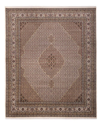 Orientalsk tæppe - Tabriz - 304 x 249 cm - mørk beige