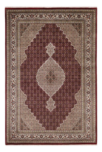 Orientalsk tæppe - Tabriz - 275 x 185 cm - mørk beige