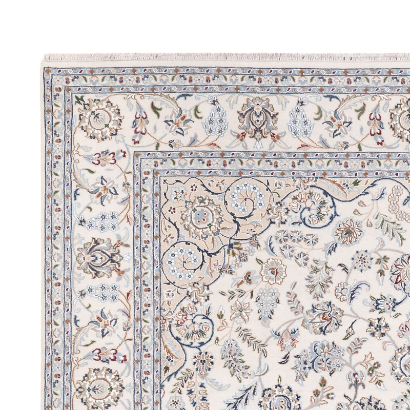 Orientalsk tæppe - Nain - Indus - 303 x 241 cm - hvid