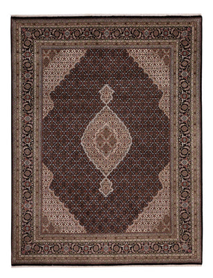 Orientalsk tæppe - Tabriz - 259 x 203 cm - mørk beige