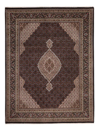 Orientalsk tæppe - Tabriz - 259 x 203 cm - mørk beige