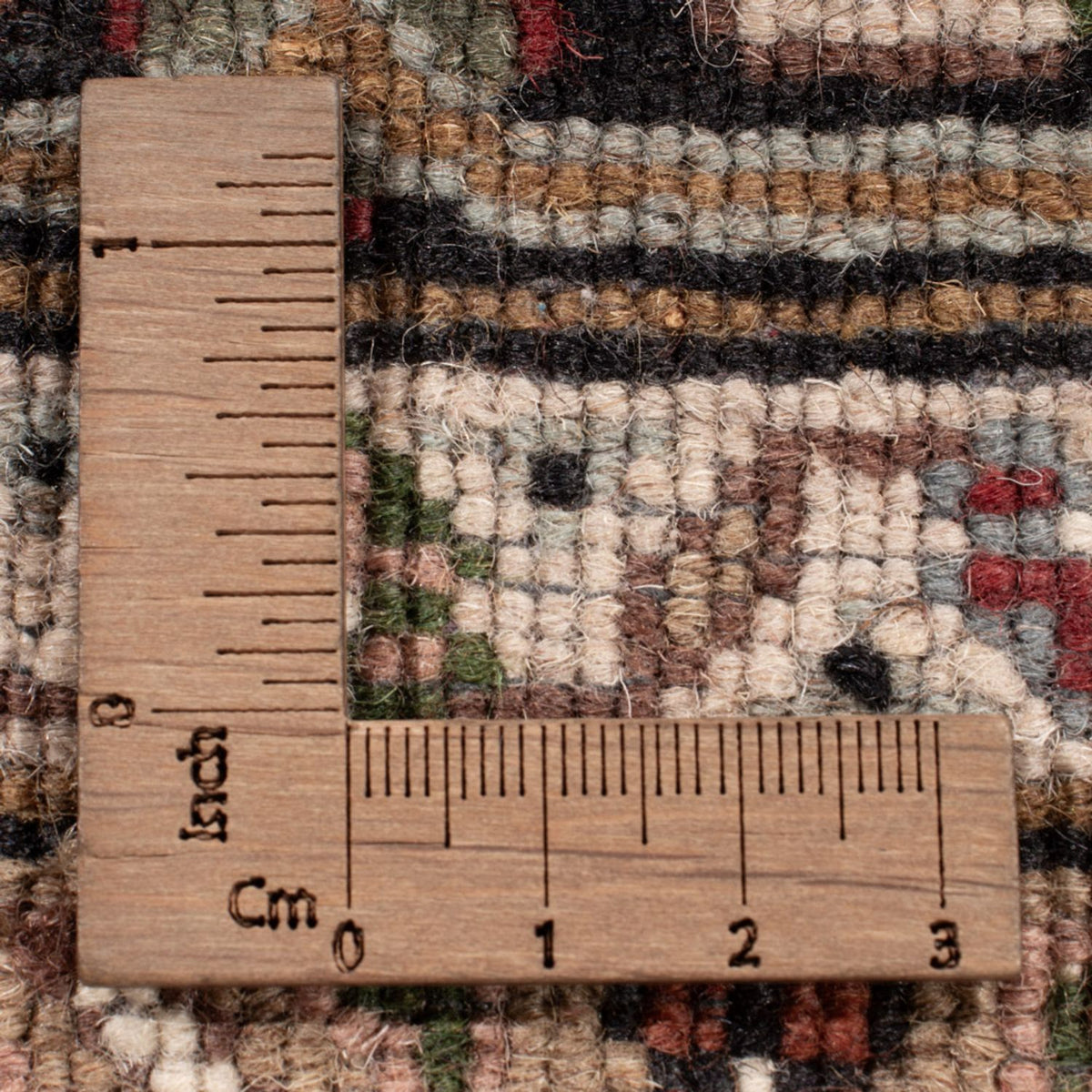 Orientalsk tæppe - Tabriz - 259 x 203 cm - mørk beige