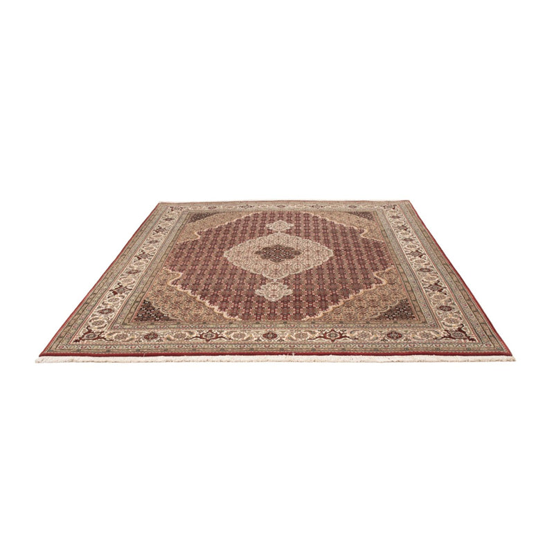 Orientteppich - Täbriz - 255 x 198 cm - dunkelbeige