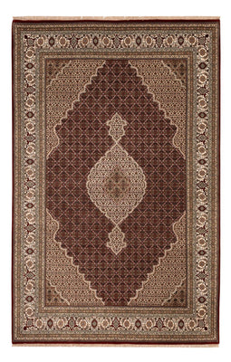 Orientalsk tæppe - Tabriz - 300 x 197 cm - mørk beige