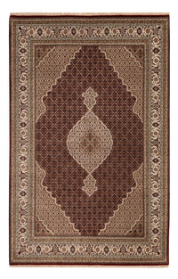 Orientalsk tæppe - Tabriz - 300 x 197 cm - mørk beige