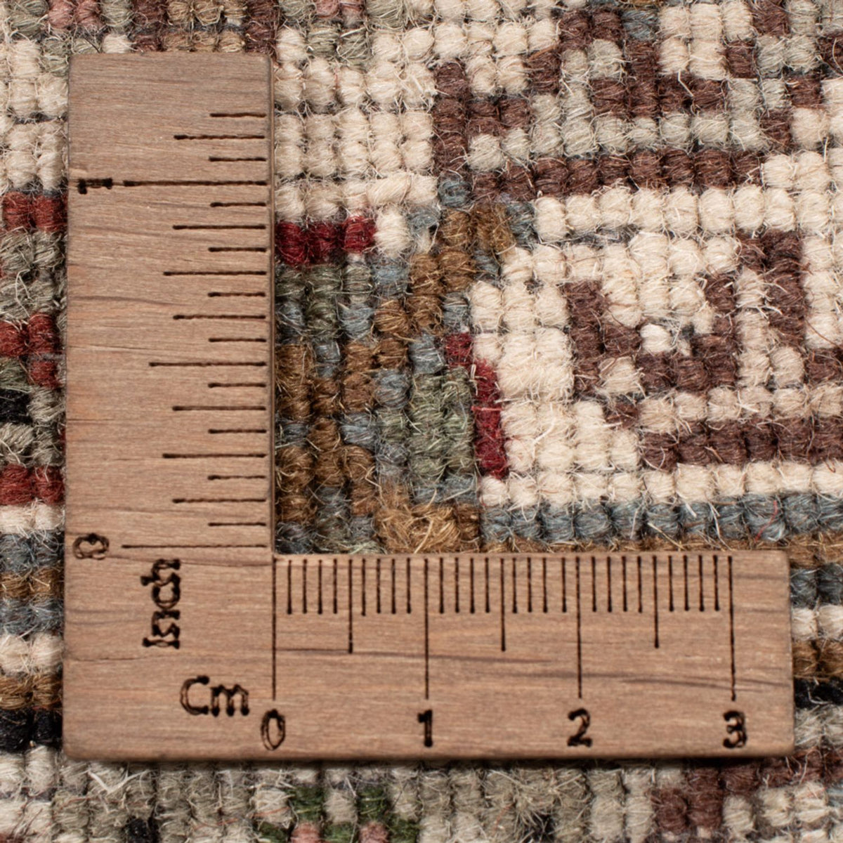 Orientalsk tæppe - Tabriz - 300 x 197 cm - mørk beige