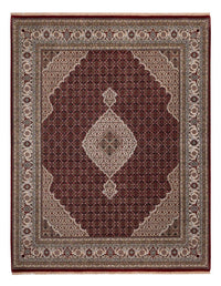 Orientalsk tæppe - Tabriz - 257 x 202 cm - mørk beige