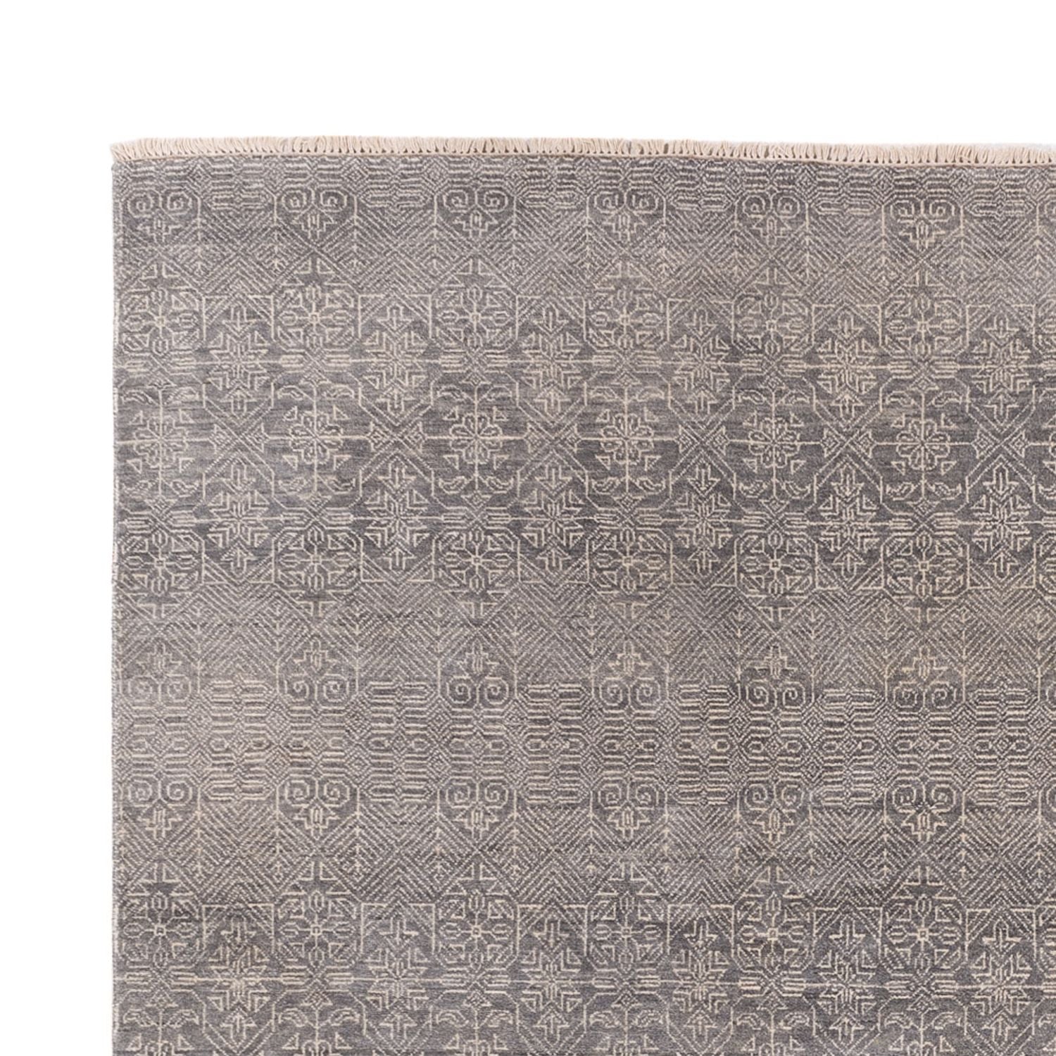 Designer tæppe - 302 x 244 cm - grå