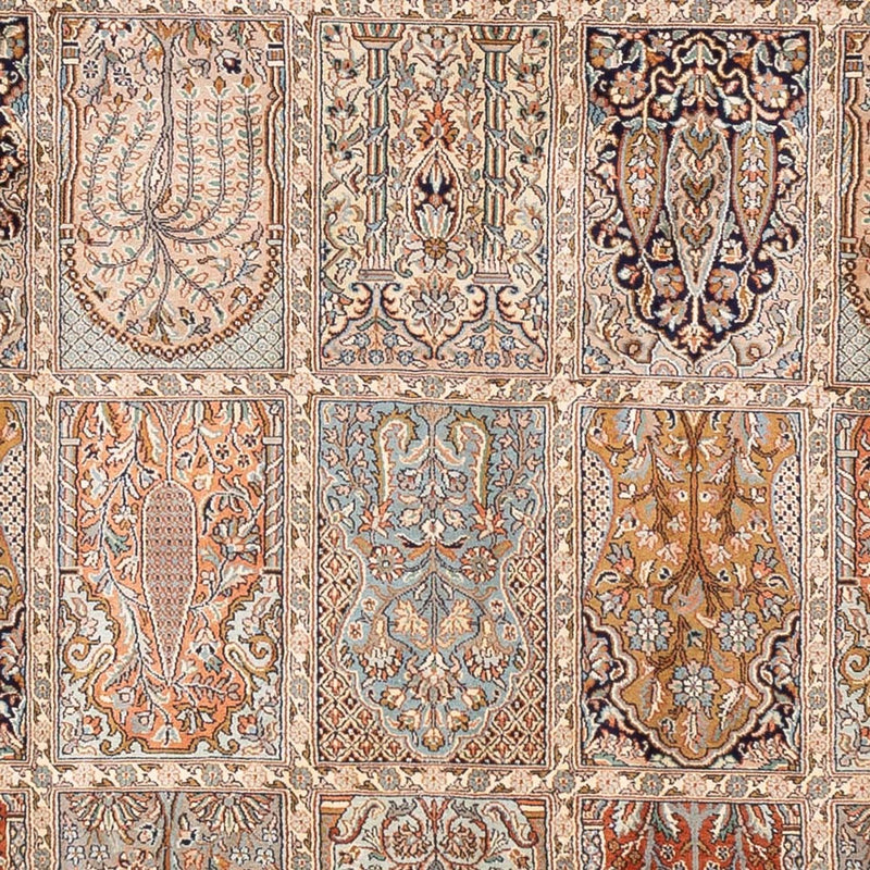 Silketæppe - Kashmir Silk - 307 x 250 cm - flerfarvet