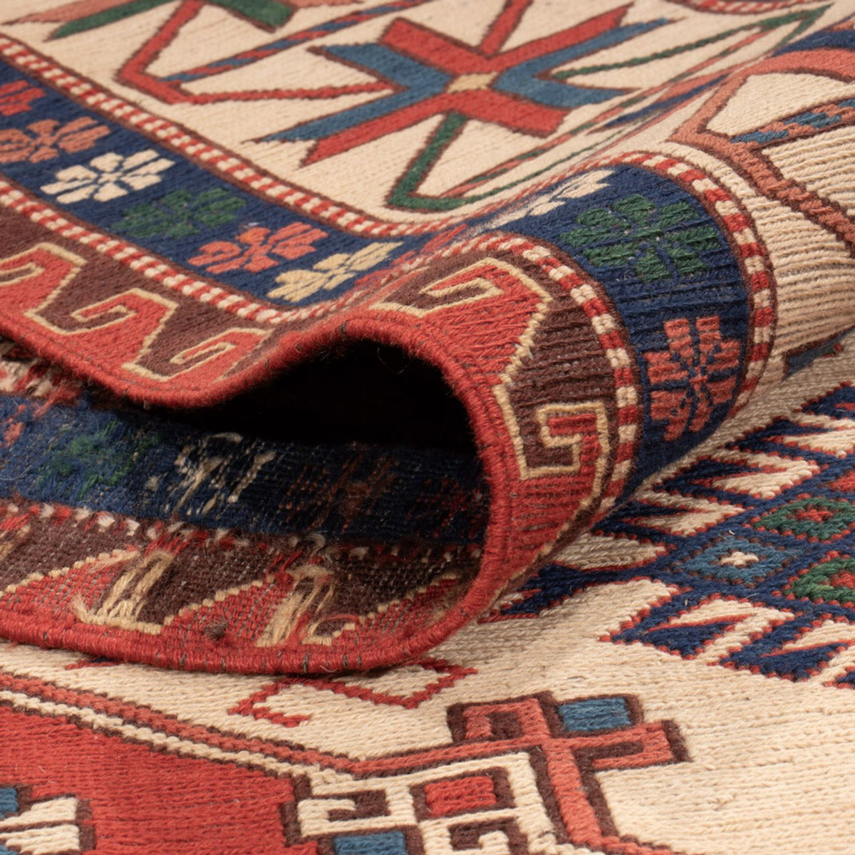 Kelim-tæppe - orientalsk - Soumak - 320 x 212 cm - rød