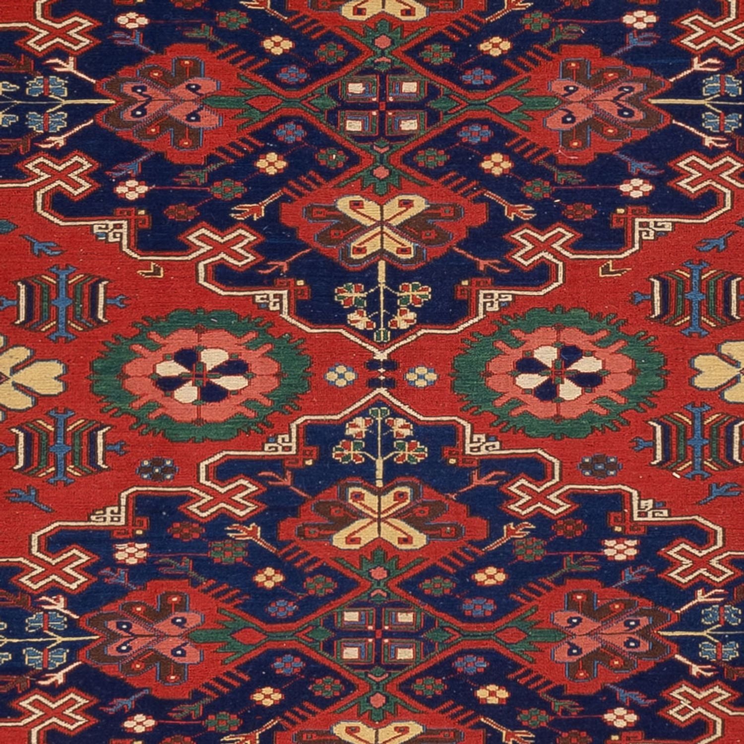 Kelim-tæppe - orientalsk - Soumak - 318 x 241 cm - rød
