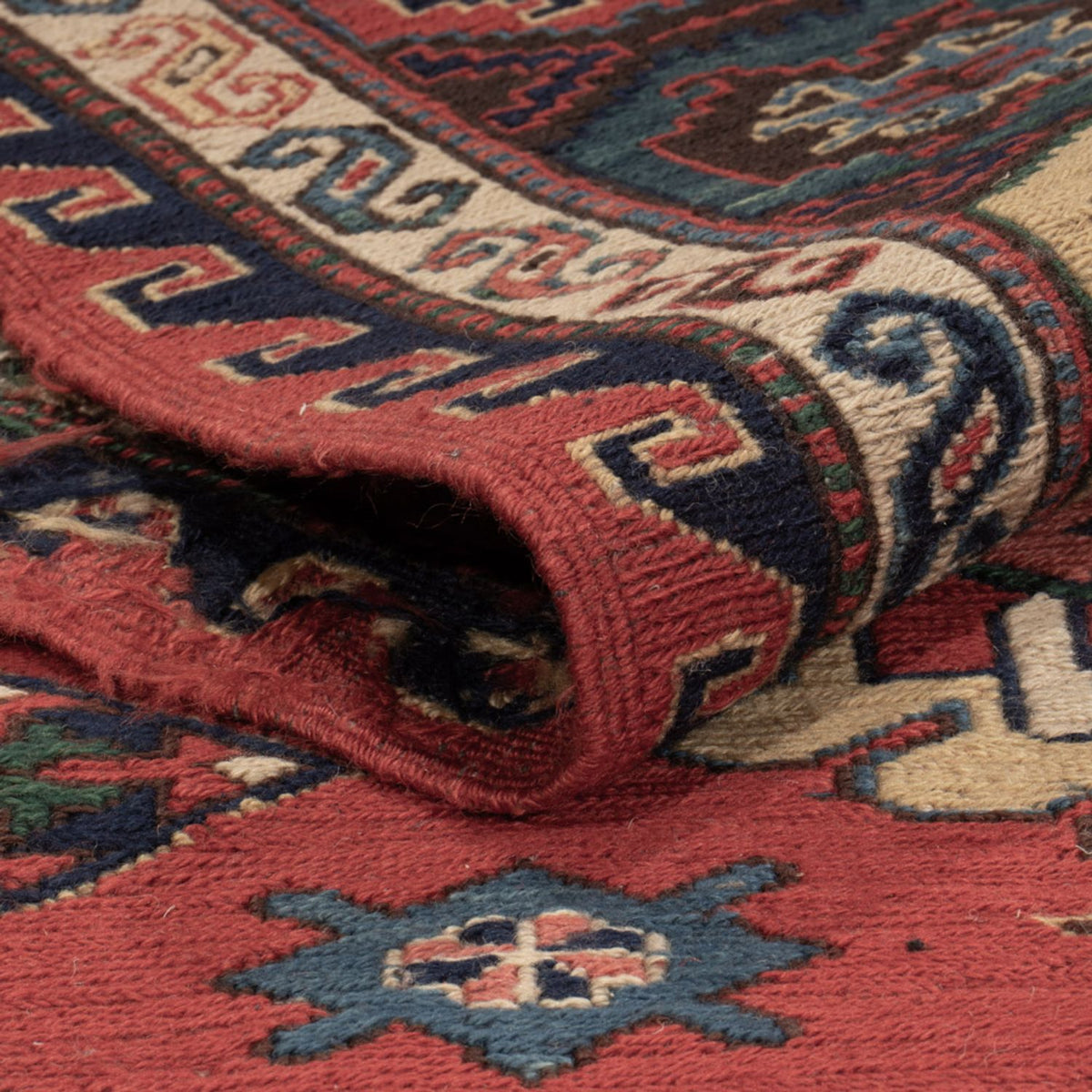 Kelim-tæppe - orientalsk - Soumak - 318 x 241 cm - rød