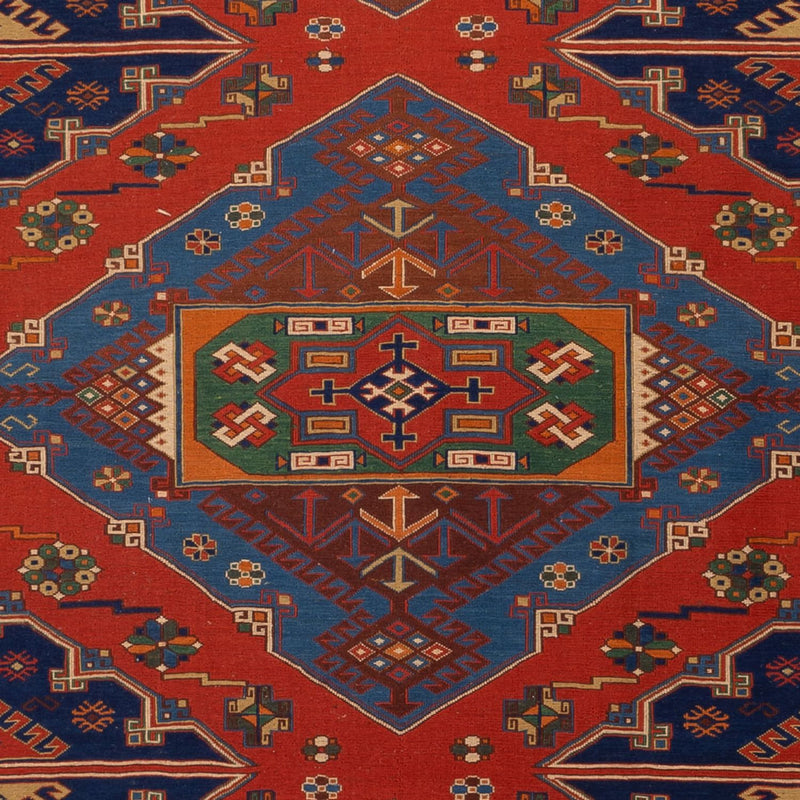 Kelim-tæppe - orientalsk - Soumak - 294 x 204 cm - rød