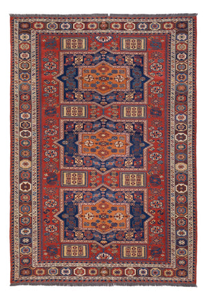 Kelim-tæppe - orientalsk - Soumak - 323 x 236 cm - rød