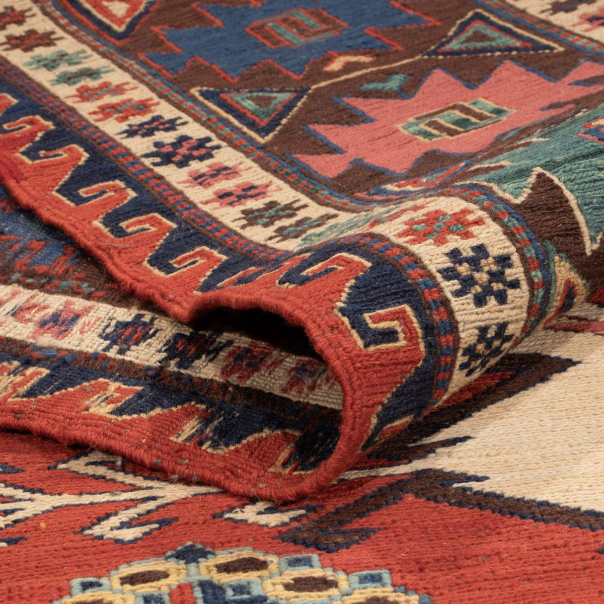 Kelim-tæppe - orientalsk - Soumak - 292 x 218 cm - rød