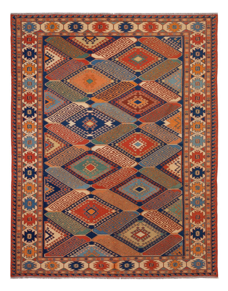 Kelim-tæppe - orientalsk - Soumak - 272 x 205 cm - flerfarvet
