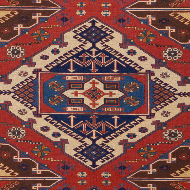 Kelim-tæppe - orientalsk - Soumak - 282 x 204 cm - rød