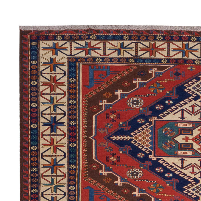 Kelim-tæppe - orientalsk - Soumak - 282 x 204 cm - rød