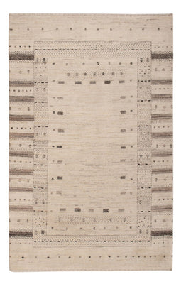 Gabbeh-tæppe - Loribaft Indus - 152 x 105 cm - creme