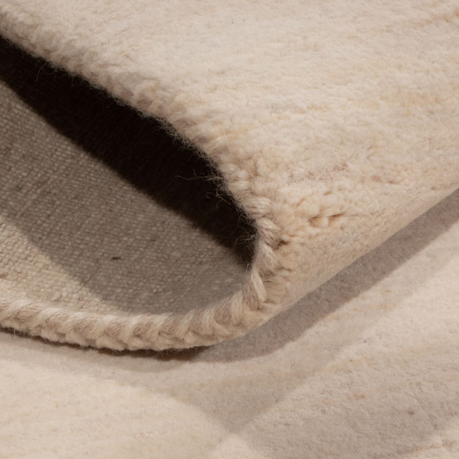 Gabbeh-tæppe - Loribaft Indus - 154 x 104 cm - creme