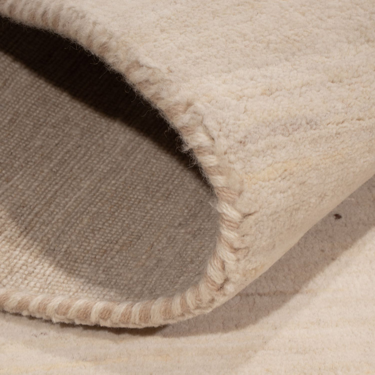 Gabbeh-tæppe - Loribaft Indus - 145 x 106 cm - creme