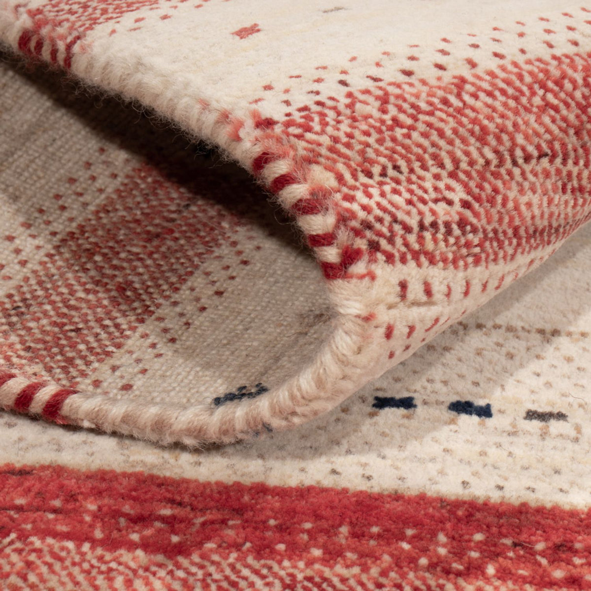 Gabbeh-tæppe - Loribaft Indus - 155 x 102 cm - beige