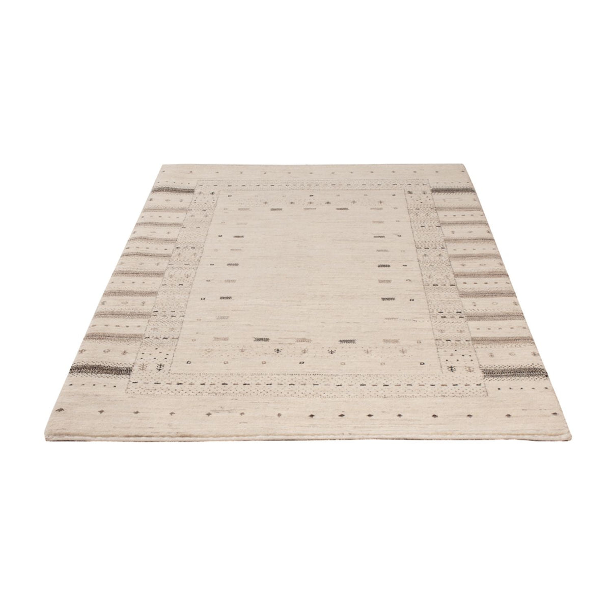 Gabbeh-tæppe - Loribaft Indus - 153 x 108 cm - beige