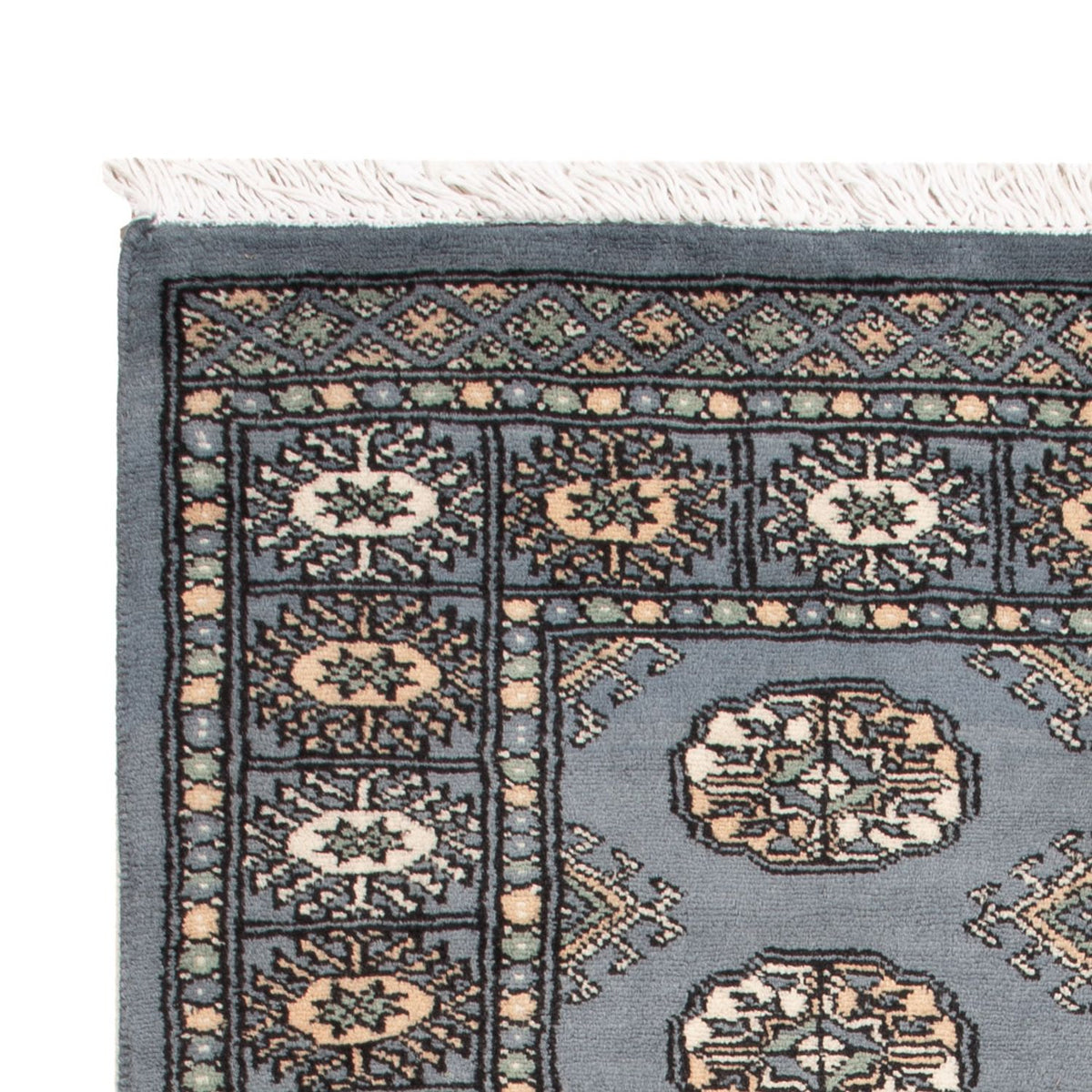 Pakistan Tæppe - 160 x 96 cm - lyseblå