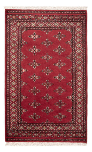 Pakistan Tæppe - 150 x 95 cm - rød
