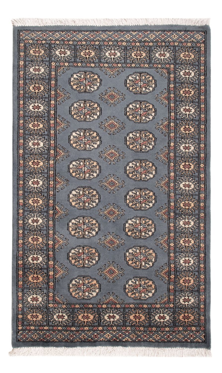 Pakistan Tæppe - 152 x 93 cm - lyseblå
