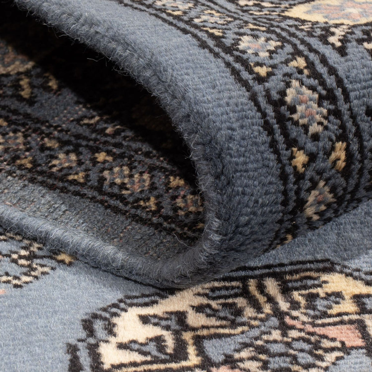 Pakistan Tæppe - 156 x 93 cm - lyseblå