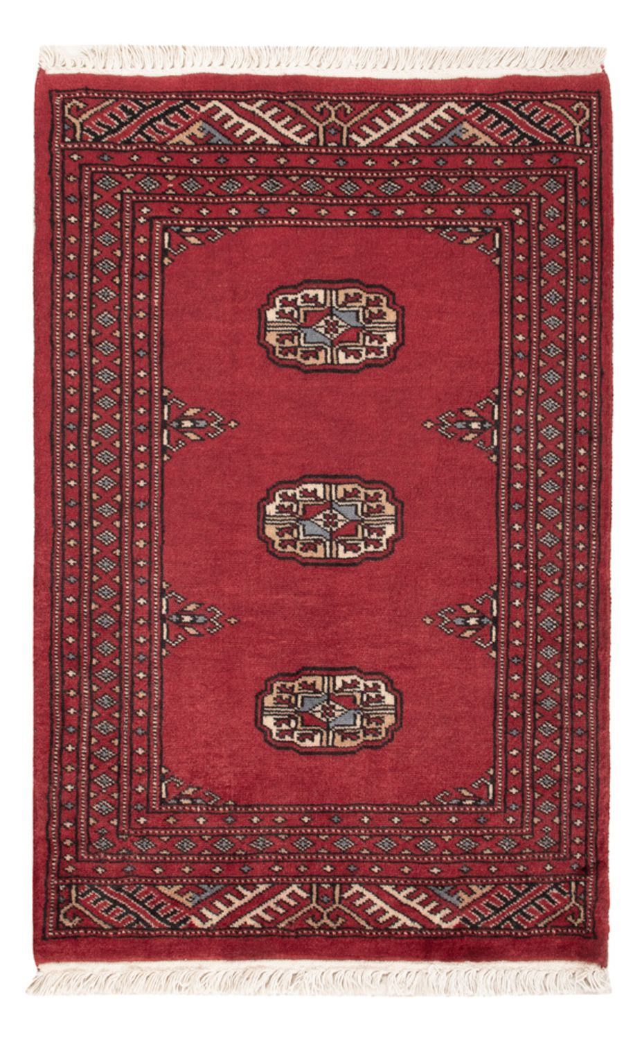 Pakistan Tæppe - 90 x 61 cm - rød