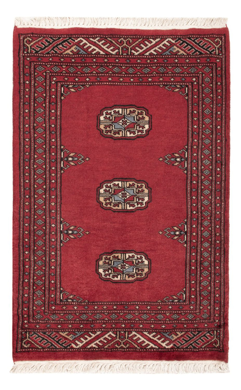 Pakistan Tæppe - 90 x 61 cm - rød