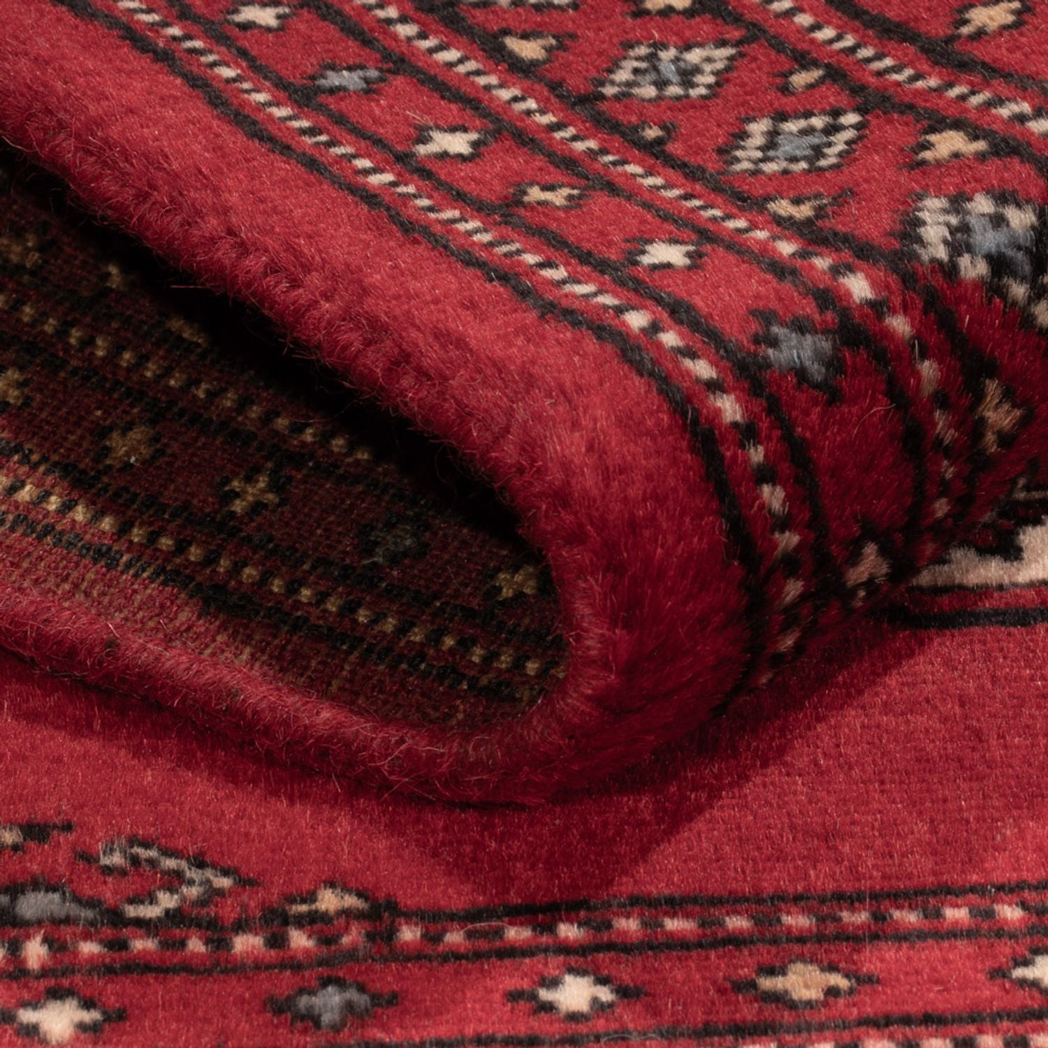 Pakistan Tæppe - 90 x 61 cm - rød