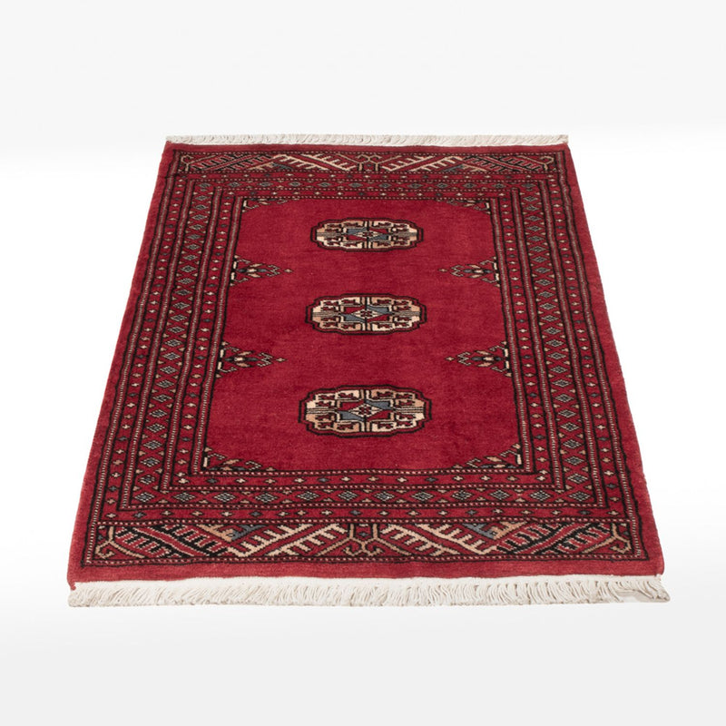 Pakistan Tæppe - 90 x 61 cm - rød