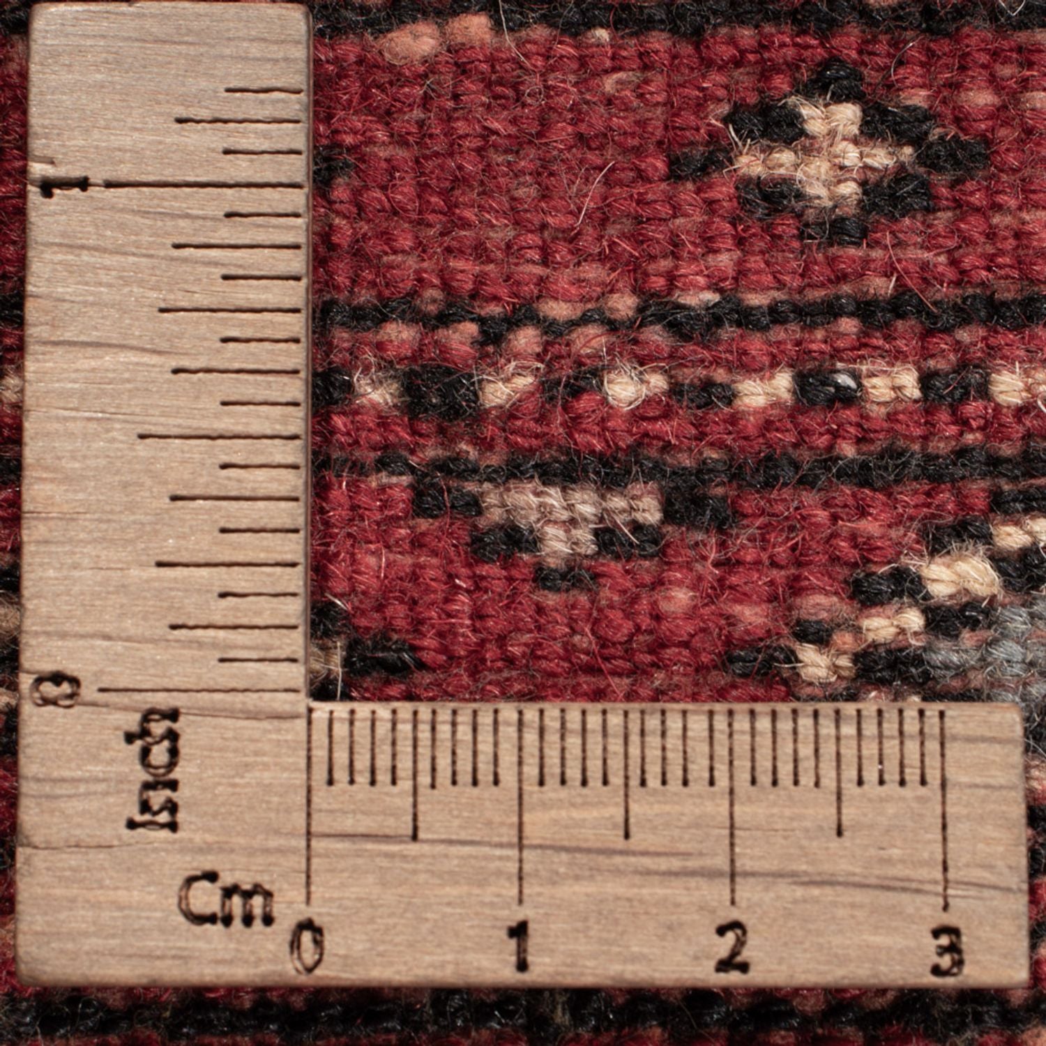 Pakistan Tæppe - 89 x 63 cm - rød