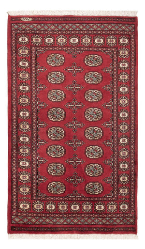 Pakistan Tæppe - 147 x 91 cm - rød