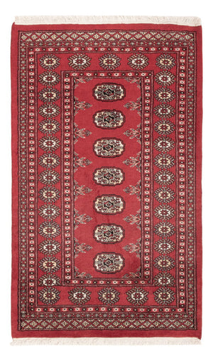 Pakistan Tæppe - 150 x 90 cm - rød