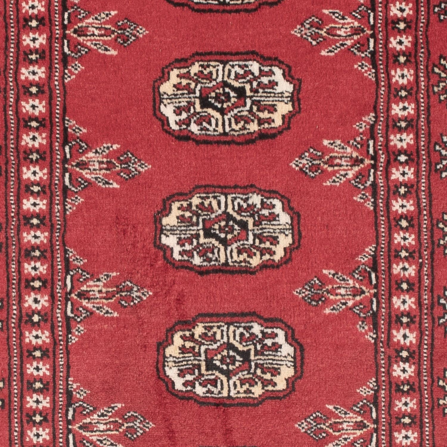Pakistan Tæppe - 150 x 90 cm - rød