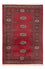 Pakistan Tæppe - 132 x 89 cm - rød