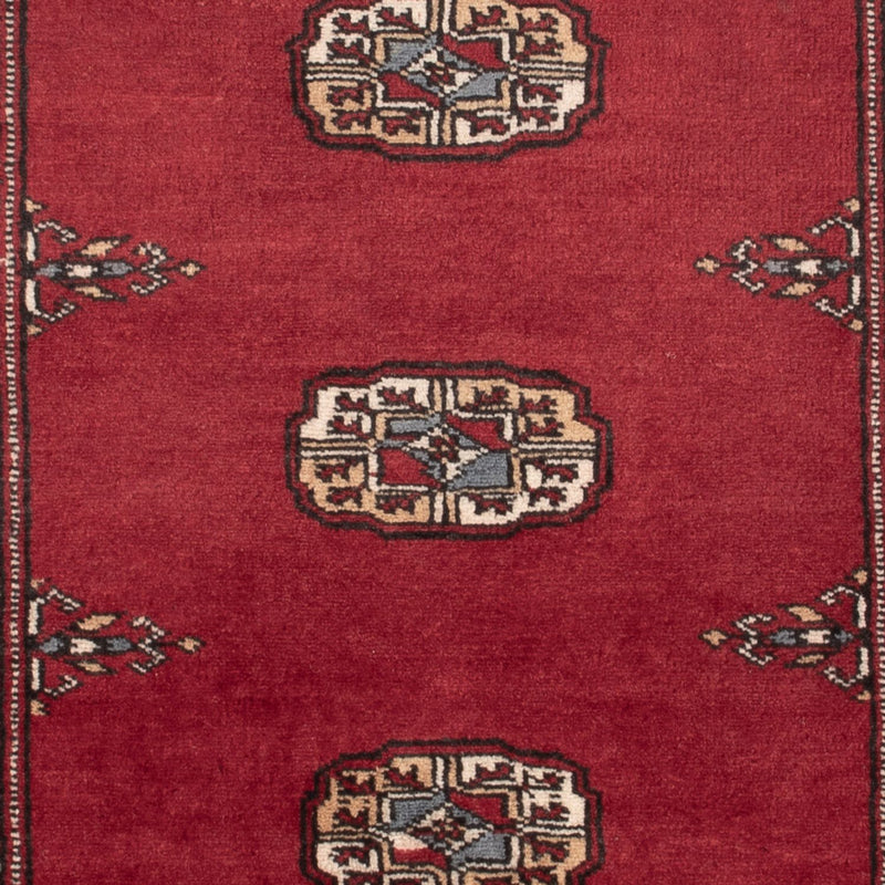 Pakistan Tæppe - 132 x 89 cm - rød