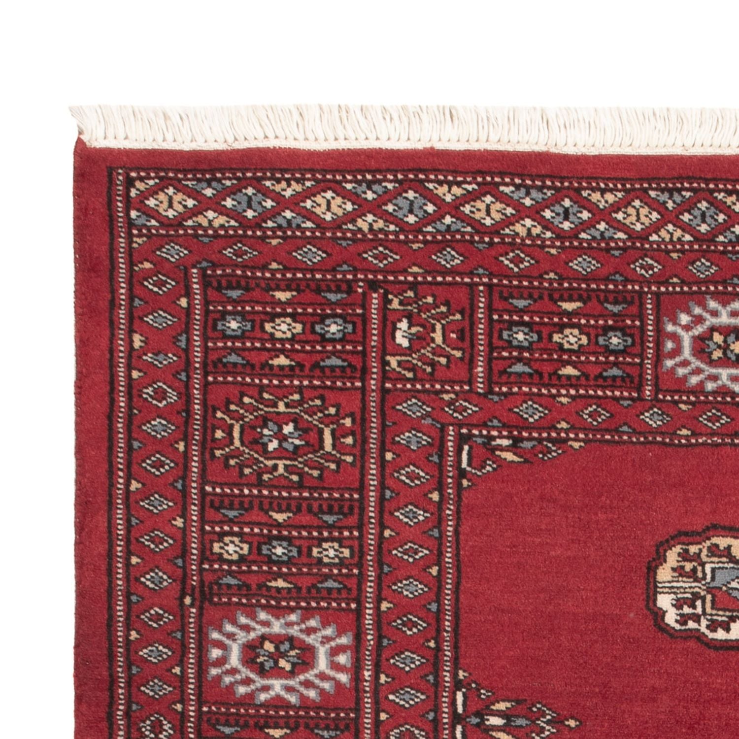 Pakistan Tæppe - 132 x 89 cm - rød