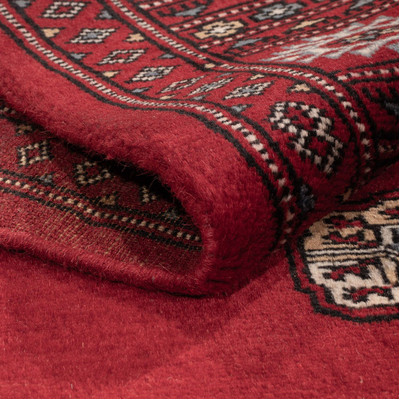 Pakistan Tæppe - 132 x 89 cm - rød